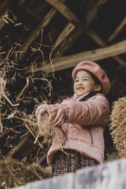 Little French Beret 7950 Roze KL