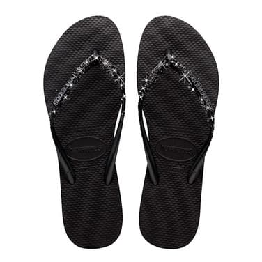 Havaianas Slim Glitter ll Zwart KL