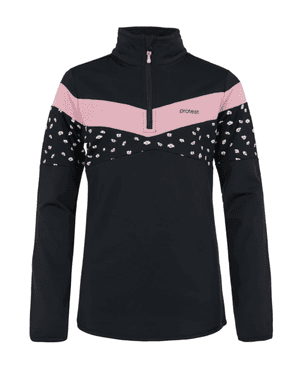 Cedark JR 1/4 Zip Top Zwart KL