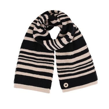 Knitted Scarf 5931 Zwart