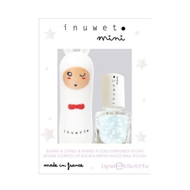 Lipbalm Nailpolish Duo Set Wit KL