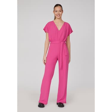 Girl Jumpsuit Solid Roze KL