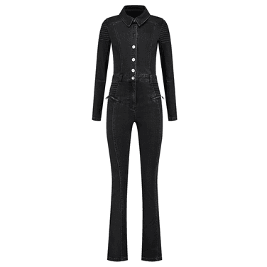 Amerika Jumpsuit Spijker Zwart