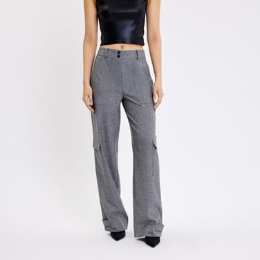 SOPHIAFV CARGO STRAP 438 PEPPER MELANGE Grijs