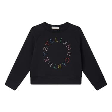 Sweatshirt Circle Logo Zwart 1