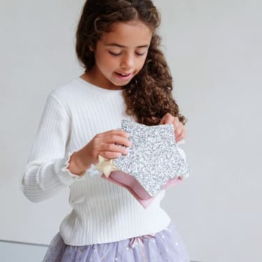 Sparkly Glitter Star Bag Roze