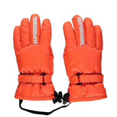 Nutz Ski Handschoenen Met Fleece Oranje