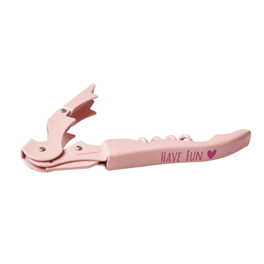 Metal Wine Opener Roze