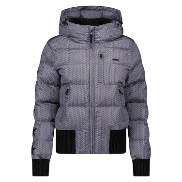 TAOS JACKET STAR ALL OVER PRINT Zwart 1