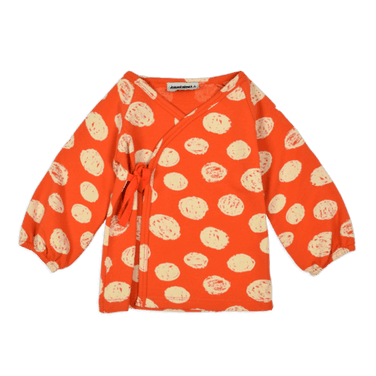 Willow Tee Overslag Polkadots Oranje