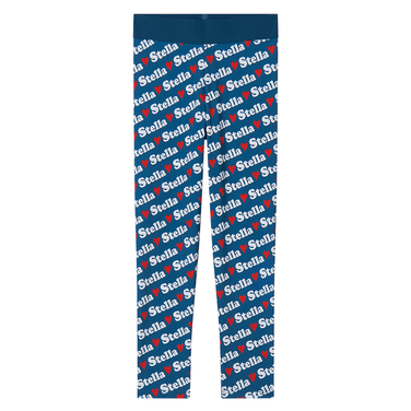 LEGGINGS AOP STELLA BLUE Blauw