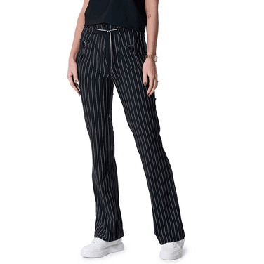 Flair Buckle Pinstripe Black Zwart 1