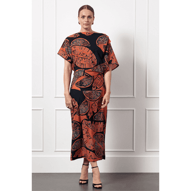 Ineke orange dress Oranje