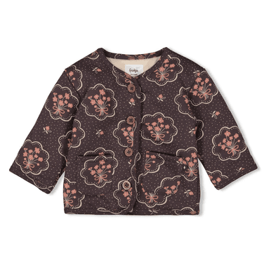 Jasje AOP - Woodland Bloom Antraciet