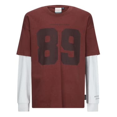 Guido Longsleeve Double Layer Bordeaux