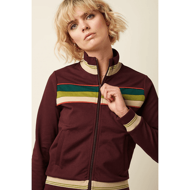 Colorblock Coljack Daytona Sweat Rood