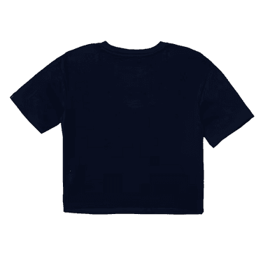 MIDI SS T-SHIRT CROPPED Donker Blauw