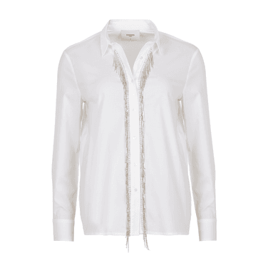 Blouse Bina Rhinestone Off White