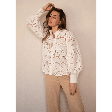 Blouse Borel Flower Off White