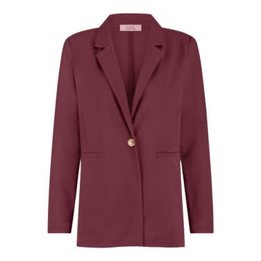 Arwen bonded blazer Bordeaux