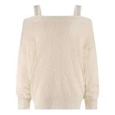 Praag Pullover Lurex Zand