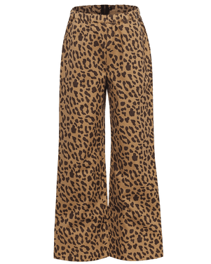 10Sixteen Leopard pants Bruin 1
