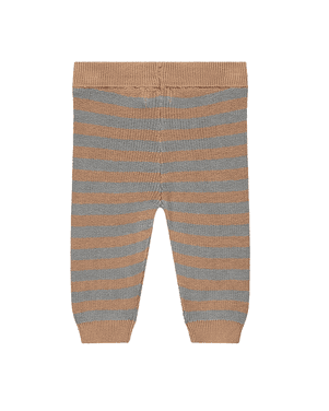 baby pants knit stripes cookie steel Bruin 1