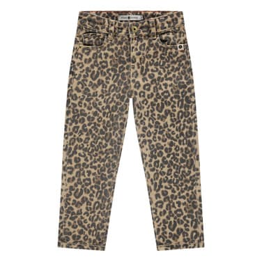 girls pants aop leopard Bruin 1