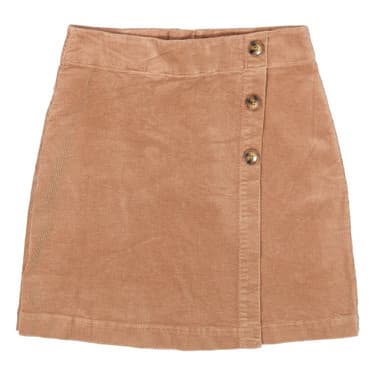 J50122 Ladies Skirt Bruin 1