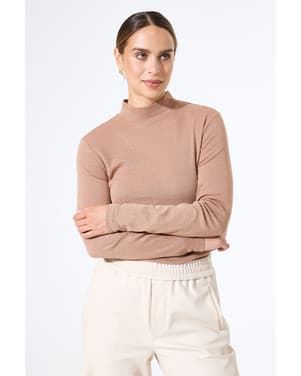 J50013 Ladies T-shirt Bruin 1