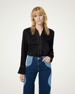 Stella Blouse Zwart 1