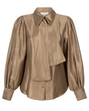 VERONNE TIE SHIMM RAY 517 Camel