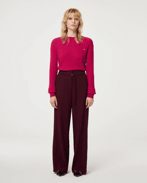 Nelsan Trousers Bordeaux