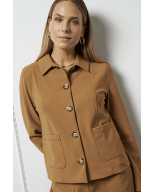 Quinn bnd jacket Camel