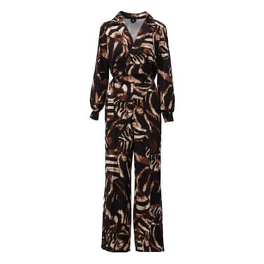 Jumpsuit met design B200 Zwart 1