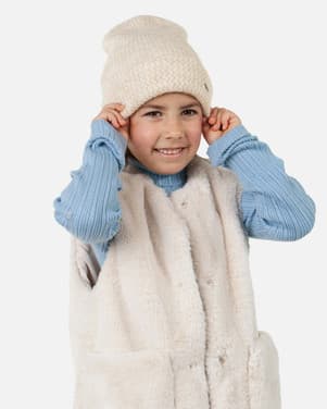 Shae Beanie Ecru