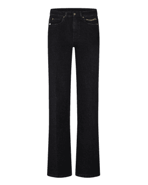 Lynn Wide Leg Jeans Zwart 1
