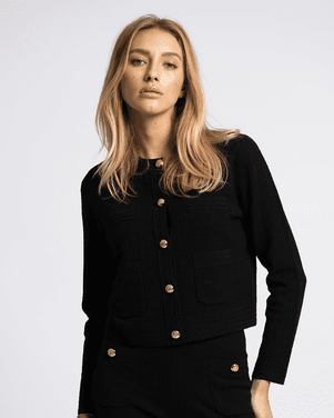 Limeira Cardigan Zwart 1