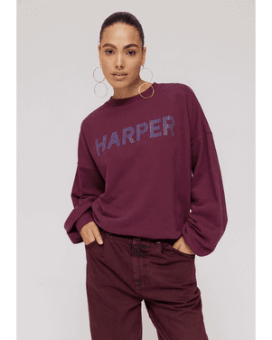 RHINE-SW Sweater Bordeaux