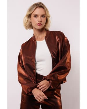 Thirza jacket Bruin 2