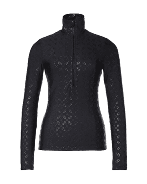 ICON logo ski pully Zwart 1