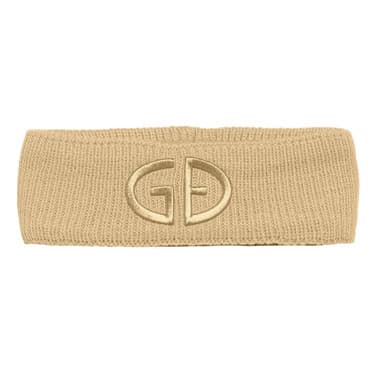 WARMTH Logo Headband Beige