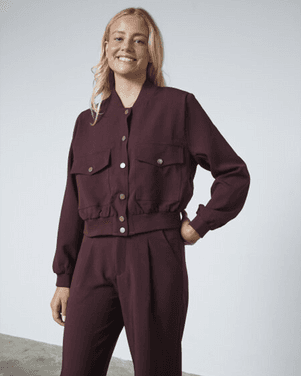 GARWIN-JA20 Jacket Bordeaux