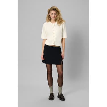 EllieMW Knit Cardigan SS Wit 1