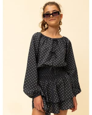 10sixteen Skort Bows Donker Blauw