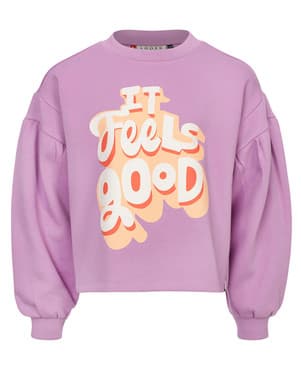 Little sweater feels good Paars