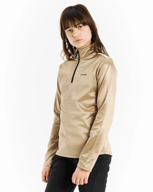 Alecia JR 1/4 zip active top Bruin 1