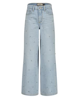 Monaco Stud Extra Wide Licht Blauw