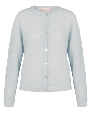 Bibi mohair cardigan Licht Blauw