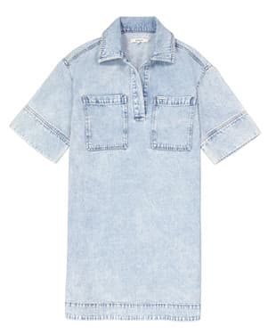 O260081 Ladies Dress Licht Blauw